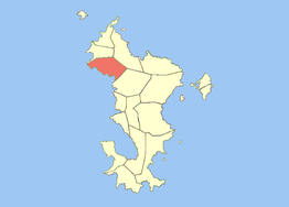 Kaart van M'Tsangamouji