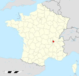 Métropole de Lyon - Localisation