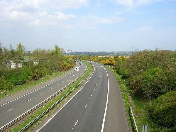 M74 near Larkhall