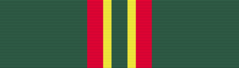 The Maryland Defense Force Initial Entry Training Ribbon