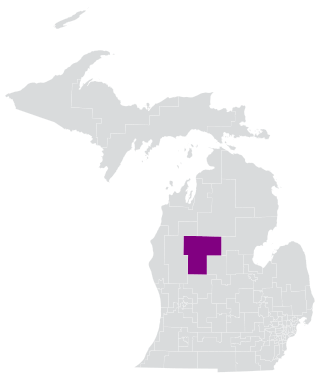 <span class="mw-page-title-main">Michigan's 100th House of Representatives district</span> American legislative district