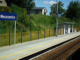 Station Moszczenica