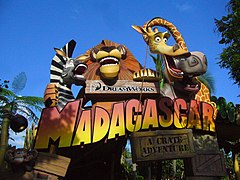 Madagascar: A Crate Adventure à Universal Studios Singapore