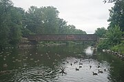 Railroad bridge over Yahara River