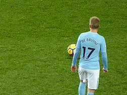 kevin de bruyne kit number