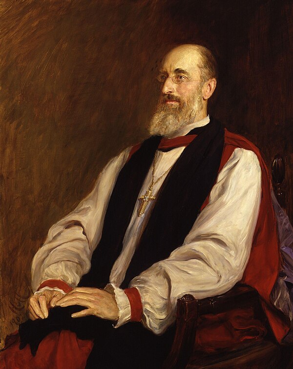 Creighton as Bishop of London, by Sir Hubert von Herkomer.