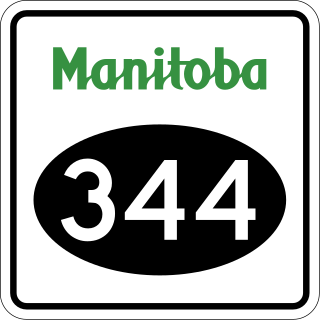 <span class="mw-page-title-main">Manitoba Provincial Road 344</span> Provincial road in Manitoba, Canada