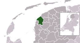 Franekeradeel - Carte