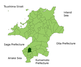 Chikugo - Carte