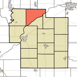 Adams Township, Carroll County, Indiana Township in Indiana, United States