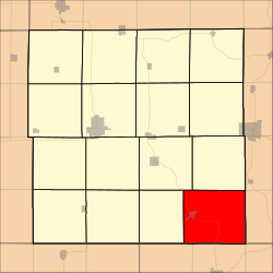 Lage in Delaware County