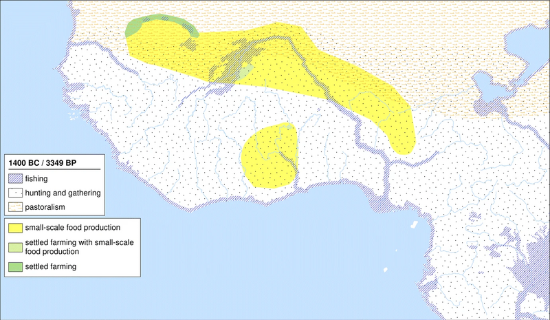 File:Map of livelihood distributions in 1400 BC Western Africa.webp