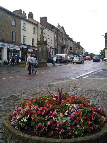 File:Market Street Alnwick after the rain - geograph.org.uk - 908412.jpg