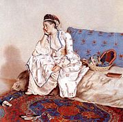 Jean-Étienne Liotard, Mary Gunning, Countess of Coventry in Turkse kledij