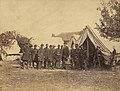 President Lincoln and Gen. McClellan at Antietam
