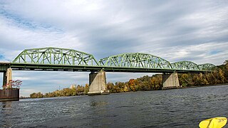 <span class="mw-page-title-main">Menands Bridge</span> Bridge in New York and Troy, New York