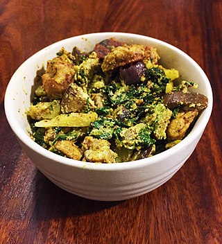 <span class="mw-page-title-main">Chadachadi</span> Vegetable dish in Bengali cuisine