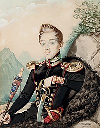 К. Гампельн. Портрет Милюкова. 1838 г.