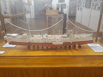 Model of the TS General Botha at the naval museum Model of the TS General Botha at the SA Naval Museum Simon's Town.jpg