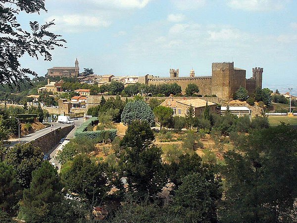 View of Montalcino.