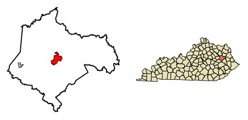 File:Morgan County Kentucky Incorporated and Unincorporated areas West Liberty Highlighted 2181858.svg