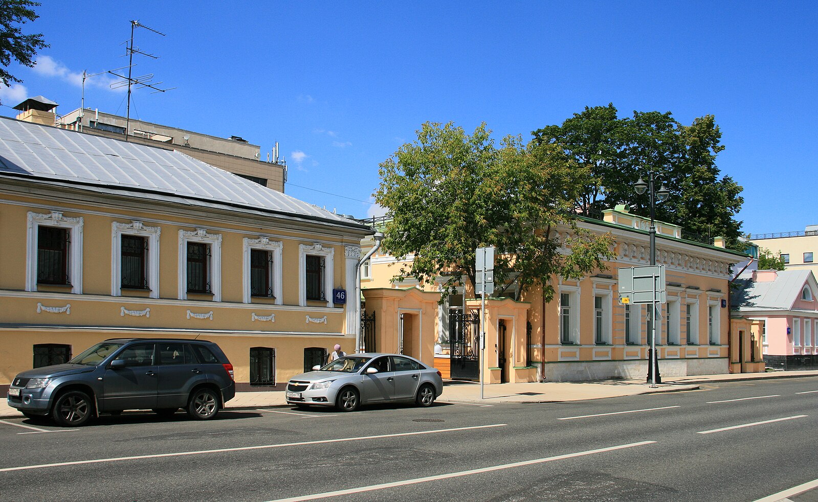 Москва 46. Москва городская усадьба Мальцевой Ордынка. Большая Московская 46.