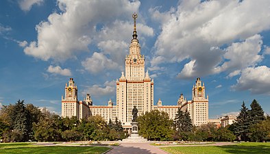 Socialist Realist - Lomonosov University, Moscow, by Lev Rudnev, 1947-1952※