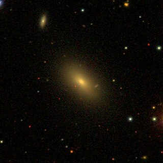 NGC 7777 Lenticular galaxy in the constellation Pegasus