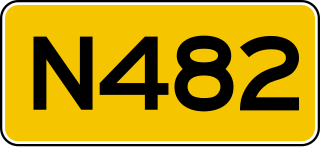 <span class="mw-page-title-main">Provincial road N482 (Netherlands)</span> Dutch provincial road