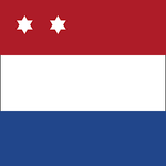 Flagga för Schoutbynacht, motsvarar Konteramiral.