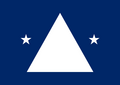 Rank flag of a NOAA Commissioned Officer Corps rear admiral