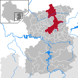 Läget för kommunen Neustadt an der Orla i Saale-Orla-Kreis