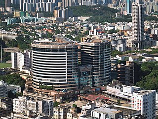 Grand Century Place Building in Mong Kok, Hong Kong