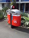 A typical New Zealand Post mailbox