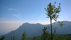 View of the Nilgiris near Ooty