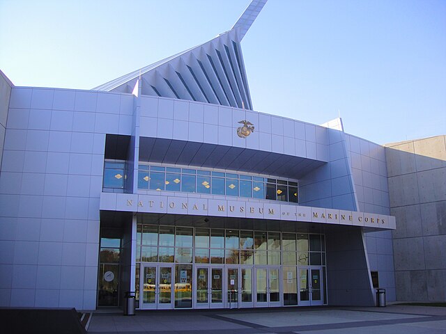 The National Museum of the Marine Corps in November 2010