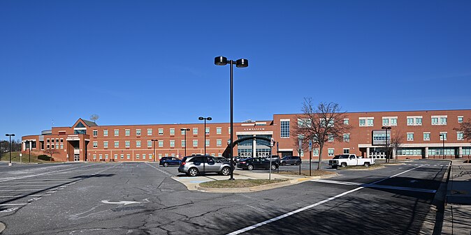 Northwest High School building, Germantown, Maryland