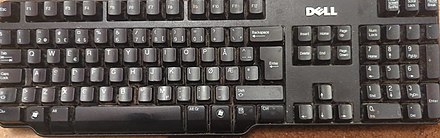 Norwegian keyboard with keys for Æ, Ø, and Å.