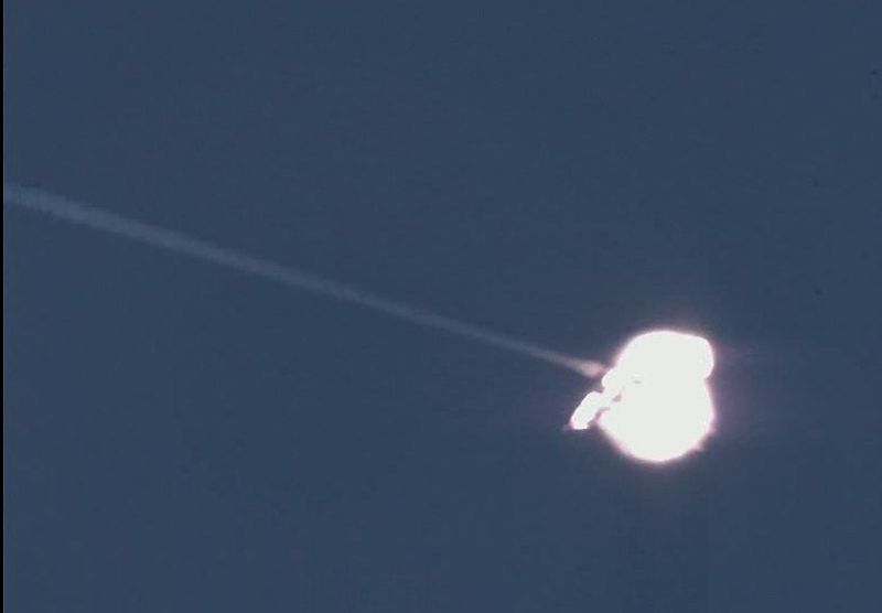 File:Nov. 20, 2012 - David's Sling Weapons System Stunner Missile intercepts target during inaugural flight test (2).JPG