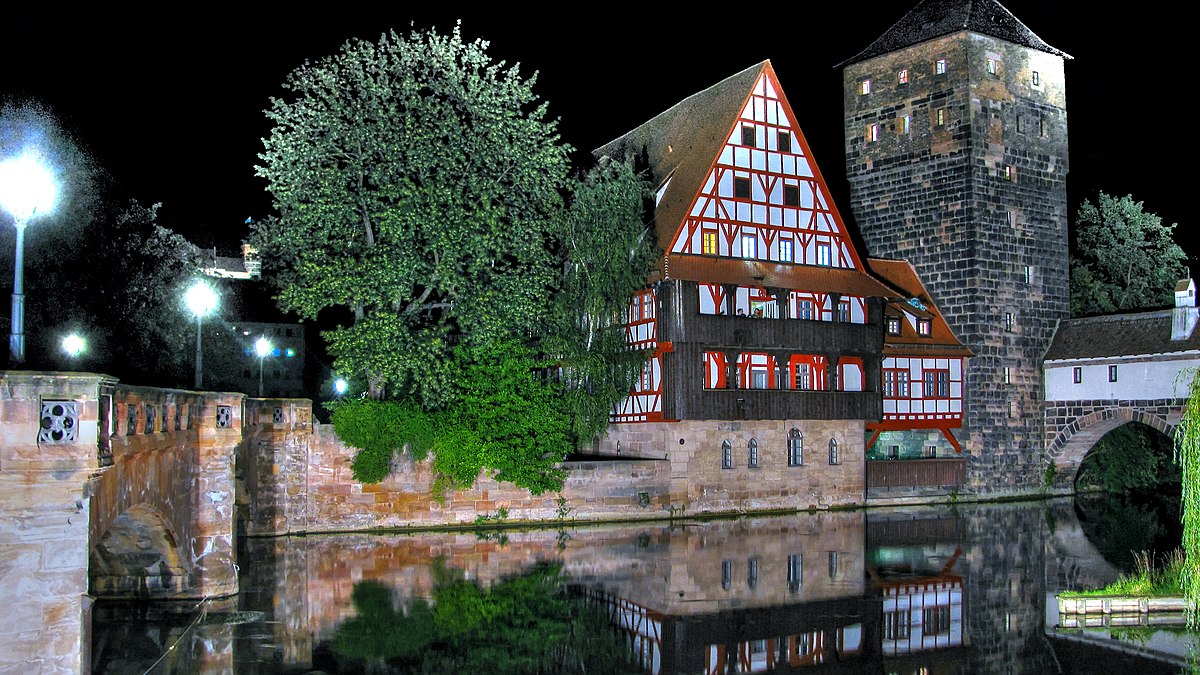 Río que pasa por nuremberg