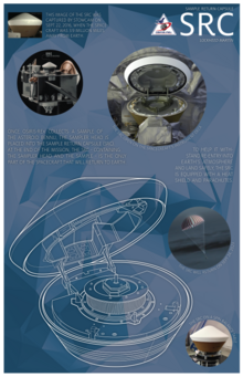 Sample Return Capsule infographic OSIRIS-REx Sample Return Capsule (Schematic).png