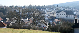 Town center, seen from the north