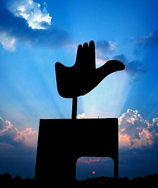 Open Hand monument, Chandigarh