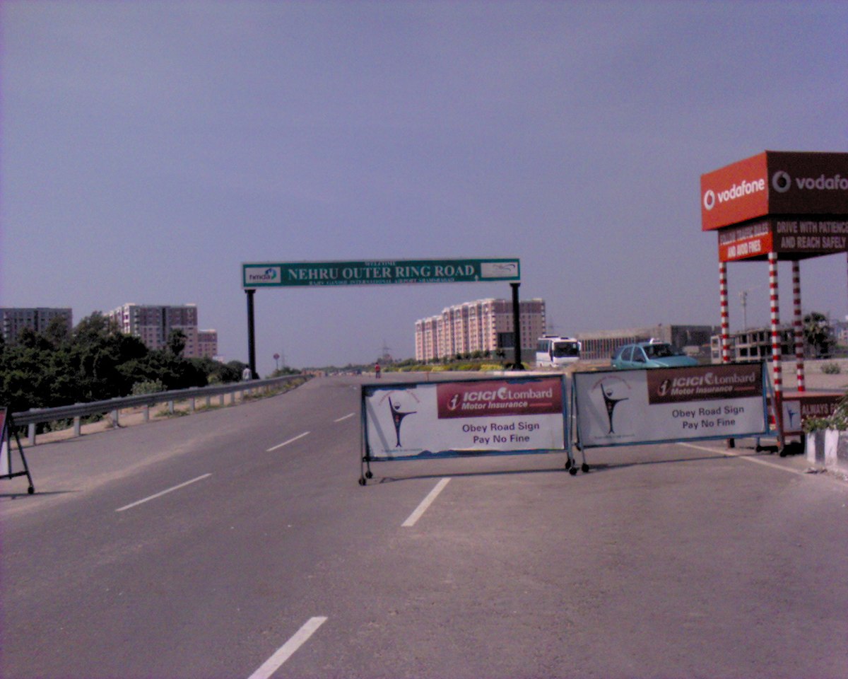 Indian Roadie: Nehru ORR (Outer Ring Road) - 19 Exits