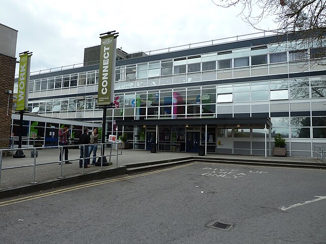 The former main reception in 2013