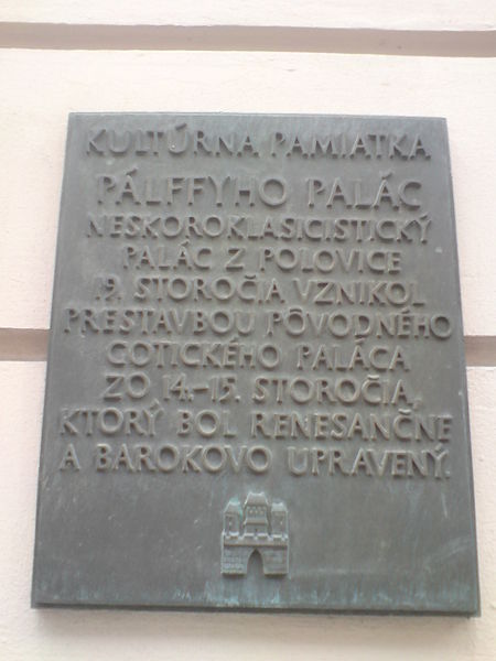 File:Pálffyho palác Panská table.jpg