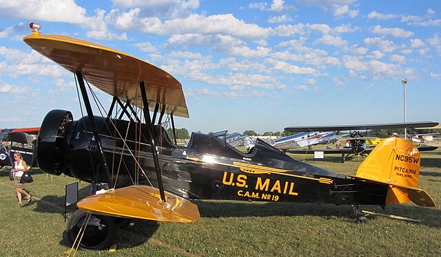 Pitcairn Aviation's PA-7S CAM-19 Route Airmail aircraft