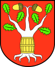 Wappen der Gmina Dębowa Kłoda