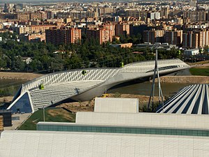 Bridge Pavilion in Zaragoza, Spain by Zaha Hadid (2008)