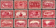 Thumbnail for U.S. Parcel Post stamps of 1912–13